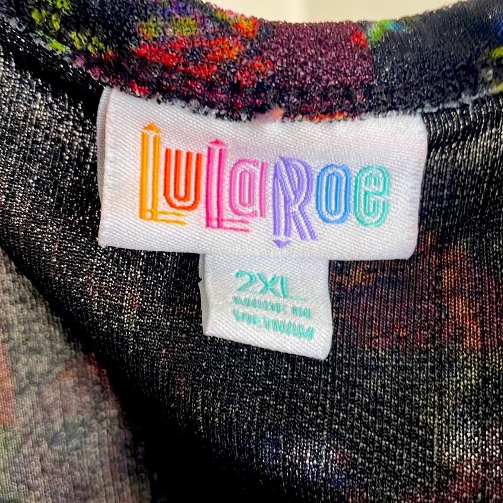 Beautiful patterned dress from lularoe